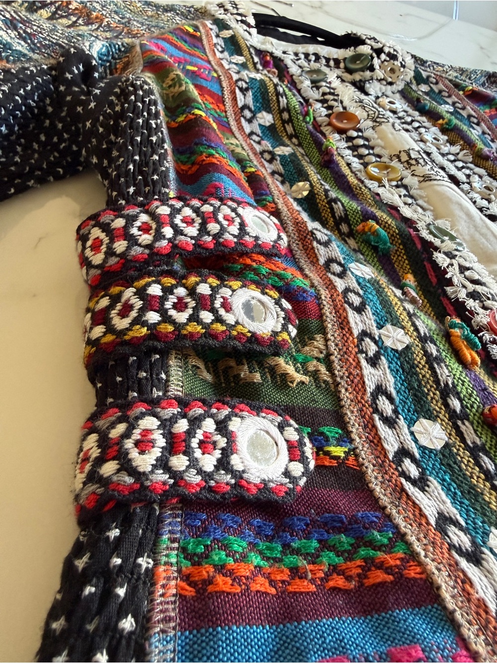 Byron Lars Beauty Mark Guatemalan Mix Jacket | Size 4 - Picture 11 of 14